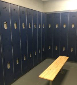 Swim Pods in RI Installed Tufftec HDPE Lockers Swim Pods installed Tufftec HDPE Lockers
